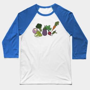 Vegetables Baseball T-Shirt